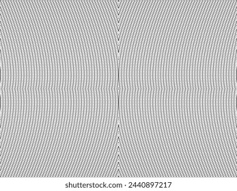 Optical Illusion Created from Artistic Lines Motifs Pattern, can use for Decoration, Background, Ornate, Fabric, Fashion, Textile, Carpet Pattern, Tile or Graphic Design Element. Vector Illustration