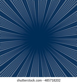 Optical illusion, creative black and white graphic moire vector backdrop. Decorative lined hypnotic contrast background. 