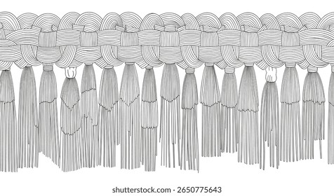 Optical illusion crowd repeating pattern figure abstract visual art
