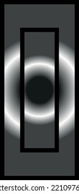 Optical Illusion Design black and white