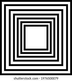 optical illusion design that confuses you, getting bigger or smaller
