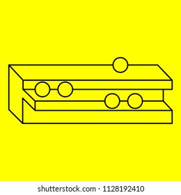 optische Täuschung, geometrische Figur, Ebene