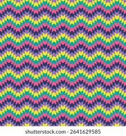 Optical Illusion geometrical vectors of seamless pattern, Suit for package design, wallpaper, fashion print, Housing wallpaper, arty-crafty.
