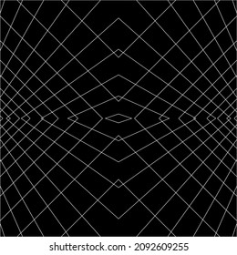 Optical Illusion Lines for Background. Vector Illustration
