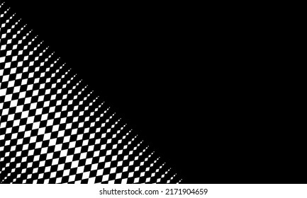 Optical Illusion made from Rhombus Composition. Contemporary Decoration for Interior, Exterior, Carpet, Textile, Garment, Cloth, Silk, Tile, Plastic, Paper, Wrapping, Wallpaper and any Background