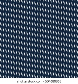 Optical illusion, moire background, abstract lined monochrome vector tiling. Unusual geometric pattern with visual effects.