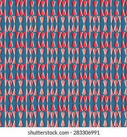 Optical illusion of movement. Abstract vector illustration