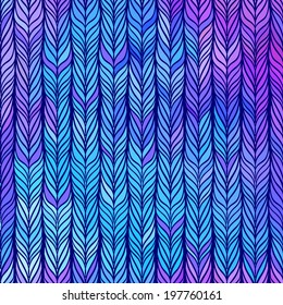 Optical illusion: Multicolor abstract seamless pattern. Texture of wavy vertical stripes. Stylish abstract background. 