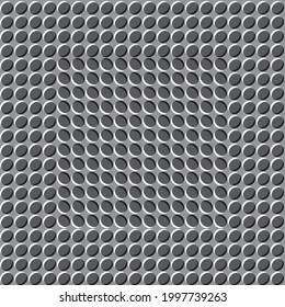 Optical illusion - one square inside other appears to be moving in different directions