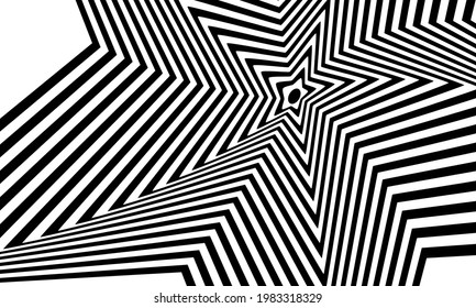 patrones de ilusión óptica estrellas de fondo de pantalla moderno para diseño