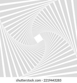 Ilusión óptica, patrón de rotación. Fondo de Op art, fondo vectorial
