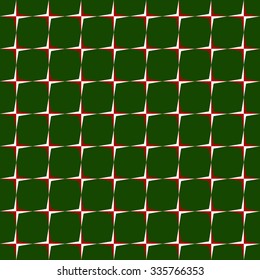 optical illusion of rotation pinwheel Seamless Christmas Gift Wrapping Pattern