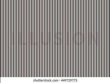 Optical Illusion. Shake Your Head. Invisible Text. Black Lines On White Background. Vector Illustration