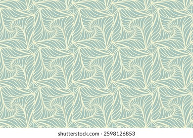 Optical Illusion Stripes Seamless Pattern Vector Illustration Background