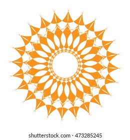Optical illusion symbol