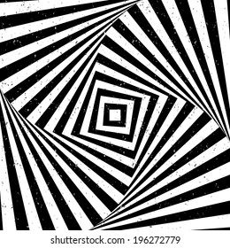 Optical illusion with texture eps 10