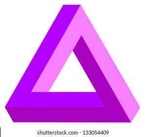 Optical Illusion The Triangle Of Tribar