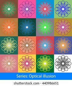 Optical illusions: Circles