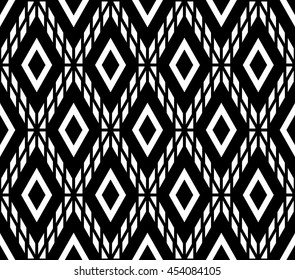 Optical lattice harlequin seamless pattern background vector.