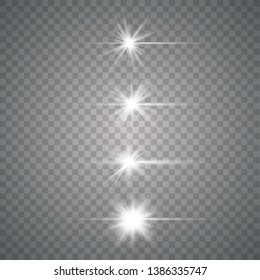 Optical lens flare light effects the solar particles and the sparks with the effect of the selection, golden lights sparkle. On a dark background,
