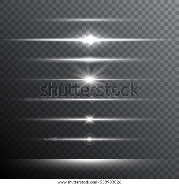 光学レンズフレアのライトエフェクト ベクターイラスト のベクター画像素材 ロイヤリティフリー