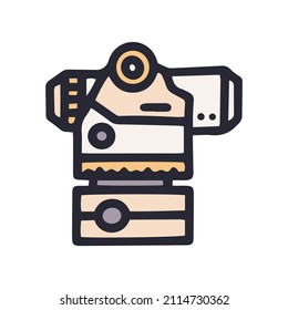 optical level color vector doodle simple icon