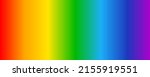 Optical light spectrum. Rainbow gradient background. Electromagnetic visible color spectrum for human eye. Color scheme from infrared to ultraviolet. Vector illustration.