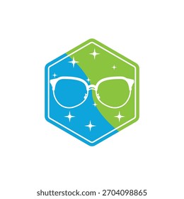 Optical logo design concept on white background