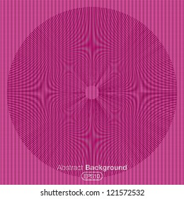 Optical purple picture