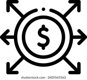 optical shop icon. Thin Linear Style Design Isolated On White Background