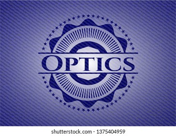 Optics denim background