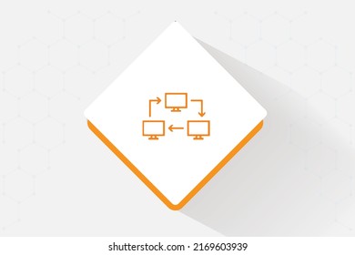 Optimal Resource Utilization icon vector design