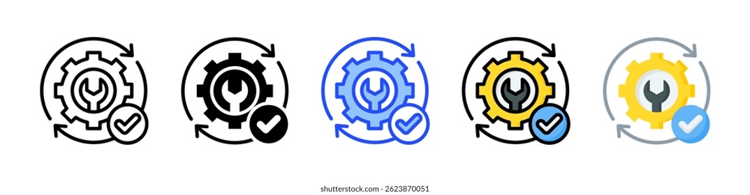 Optimal Service Icon Collection With Multiple Styles