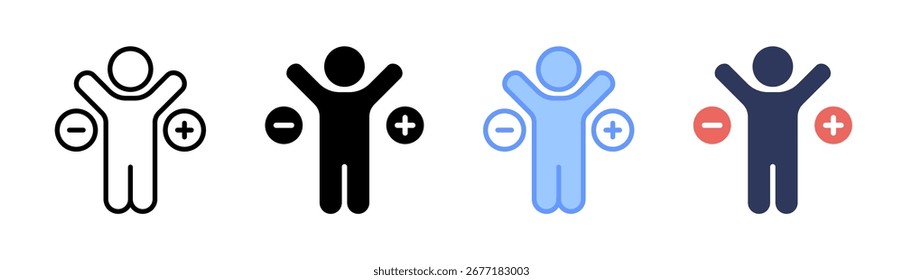 Optimism Icon Set Multiple Style Collection