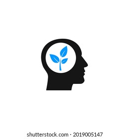 Optimistic positive psychology icon vector