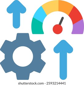 Optimization Flat Illustration Vector Design