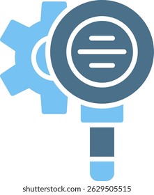 Optimization Glyph Two Colour Icon