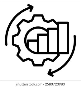 Optimization Icon Element For Design