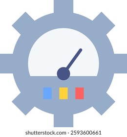 Optimization Icon Element For Design