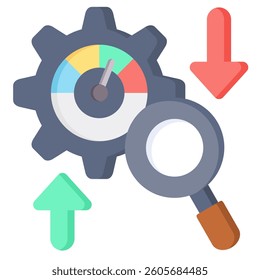 Optimization Icon Element For Design