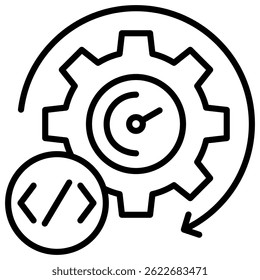 Elemento De Ícone De Otimização Para Design