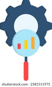 Optimization Icon Flat Vector Illustration