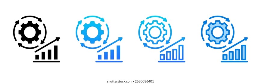 Optimization icon sheet multiple style collection