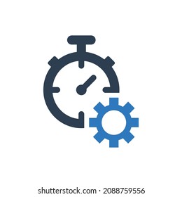 Optimization Icon - Timer Setting Icon