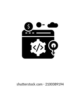 optimization icon in vector. logotype