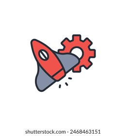 Optimization icon. vector.Editable stroke.linear style sign for use web design,logo.Symbol illustration.