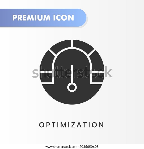 optimization icon for your website design, logo,\
app, UI. Vector graphics illustration and editable stroke.\
optimization icon glyph\
design.