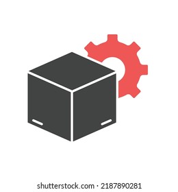 optimización fuera del cuadro iconos símbolos vectores para web infográfica