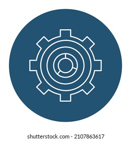 optimization process Isolated Vector icon which can easily modify or edit

