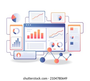 Optimization seo analyst data screen